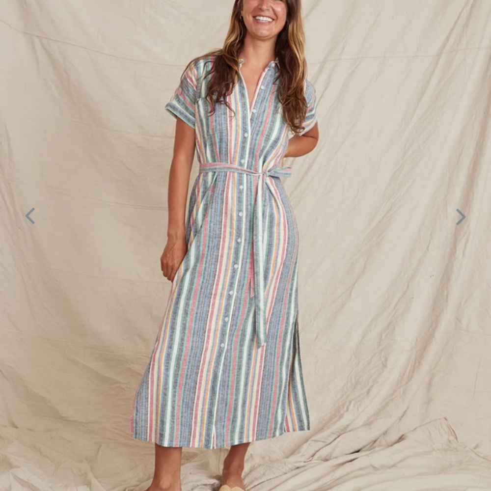 Marine Layer Simone Dress Multi Stripe